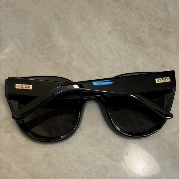 Le Specs Air Heart black sunglasses main image 9